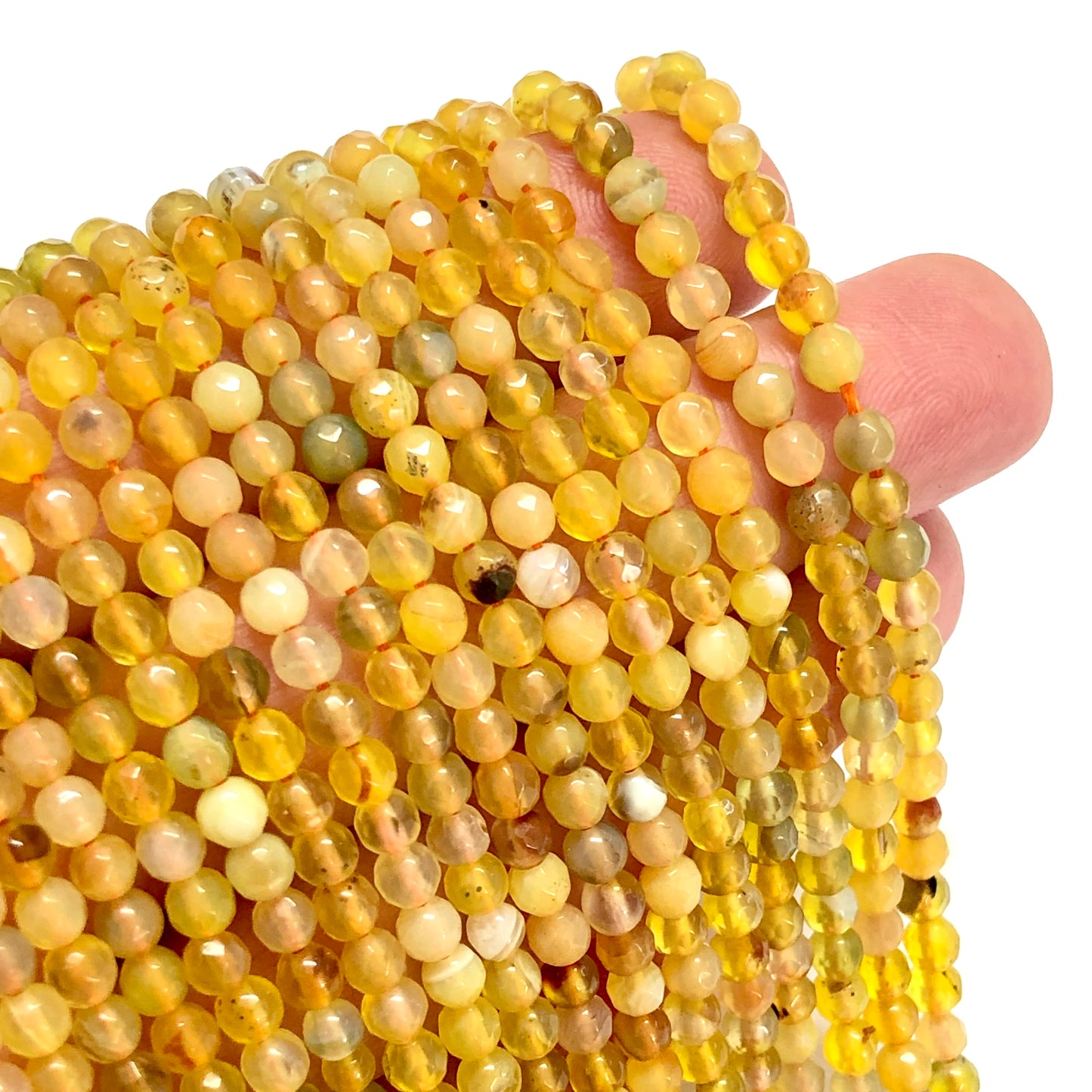 4 mm Faset Kesim Akik - 15