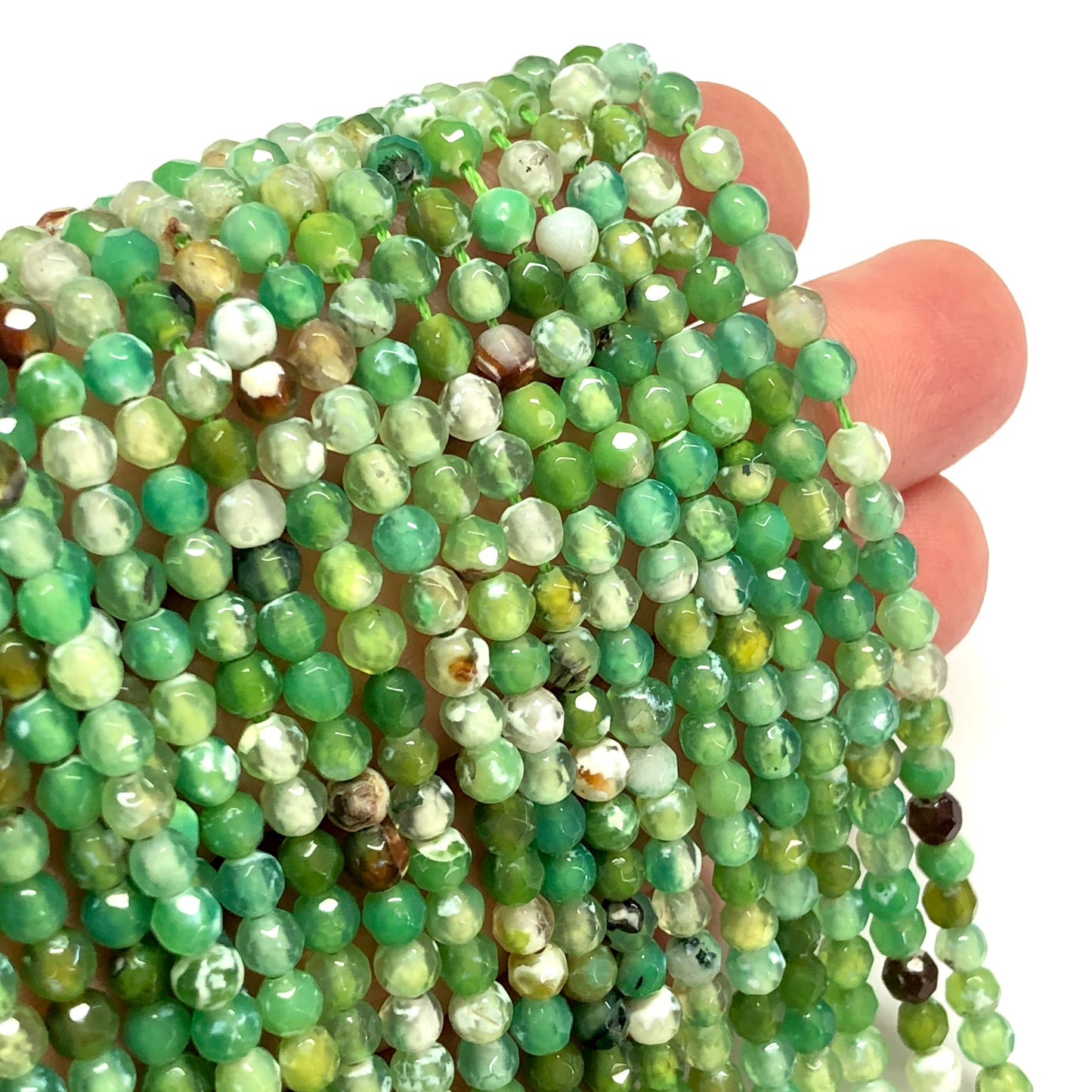 4 mm Faset Kesim Akik - 14