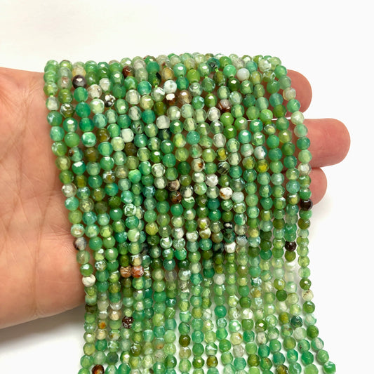 4 mm Faset Kesim Akik - 14