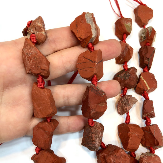 Şekilsiz Kaya Taşlar - Kızıl Jasper