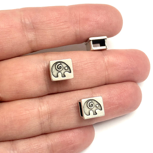 Antique Silver Plated Bracelet Attachment - 24