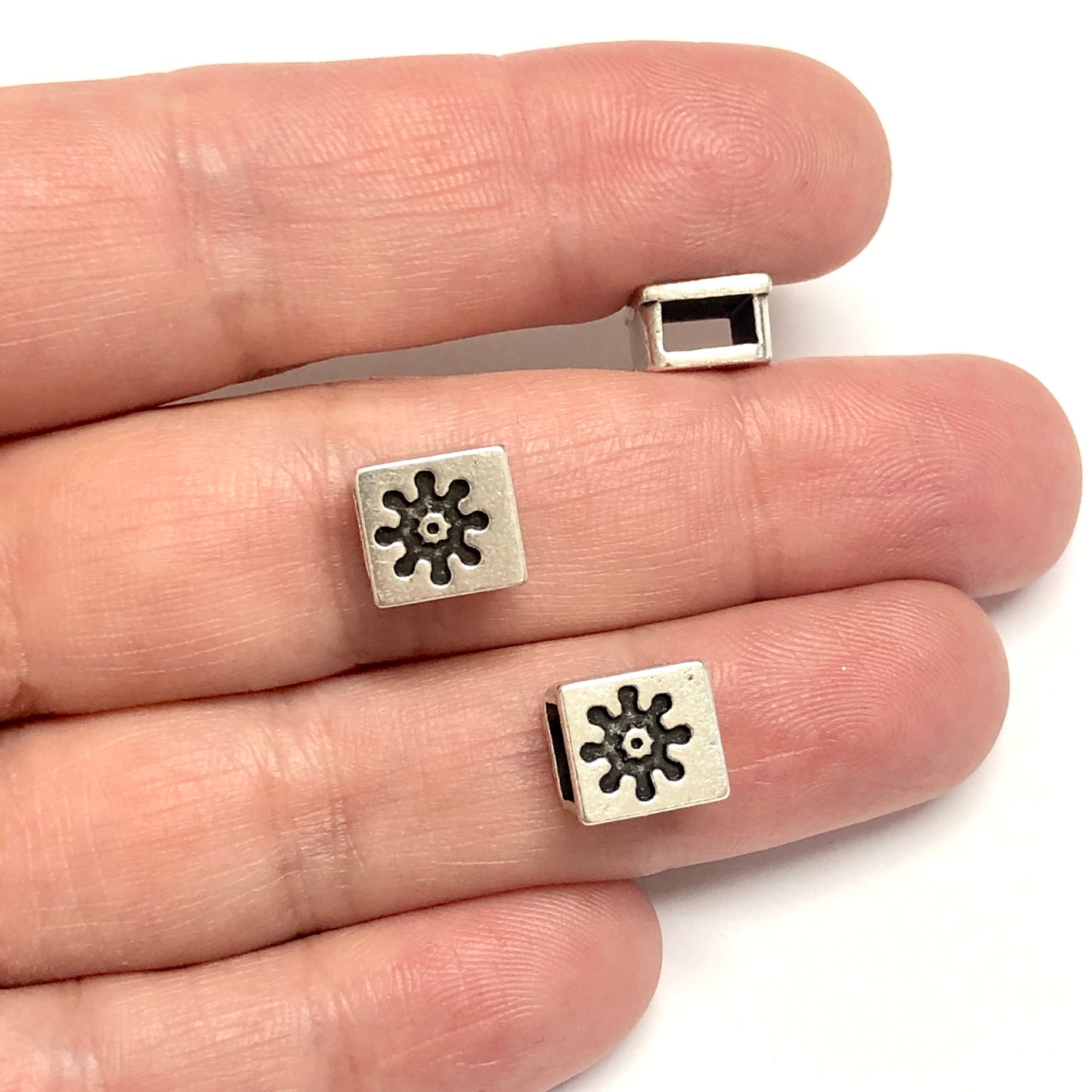 Antik Gümüş Kaplama Bileklik Aparatı - 31