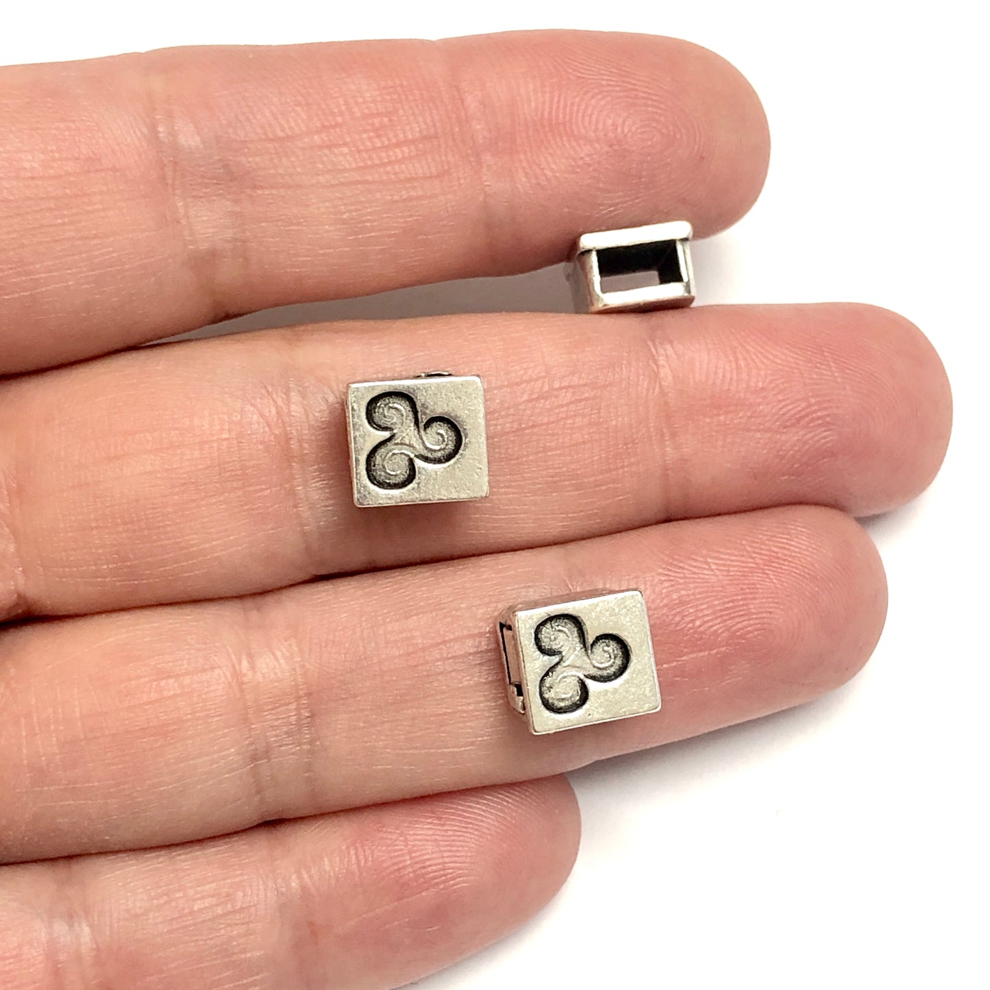 Antik Gümüş Kaplama Bileklik Aparatı - 33