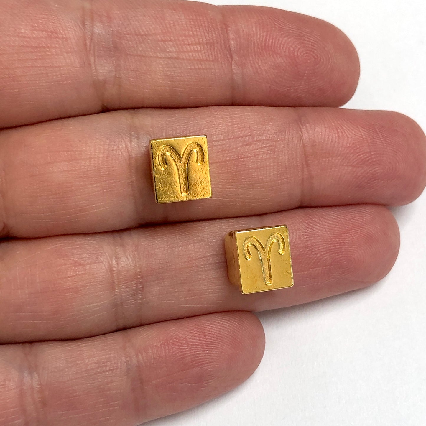 Altın Kaplama Kaplama Kare Burç