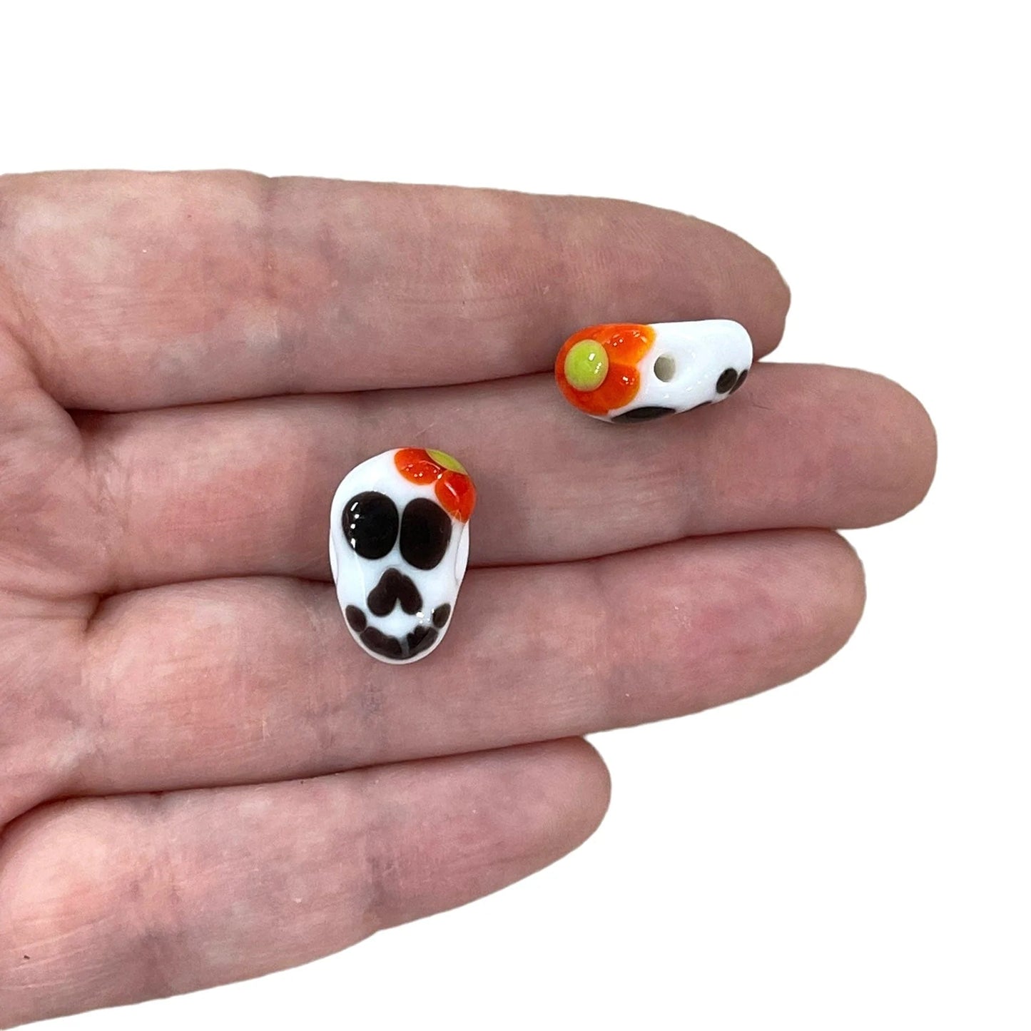 Murano Glass Halloween Objects - 5 - Skull