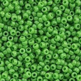 Miyuki Boncuk, MiyukiRoundBeads11/0-0411 Opaque Jade Green
