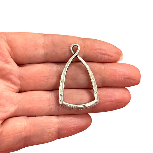 Antique Silver Plated Pendant -39