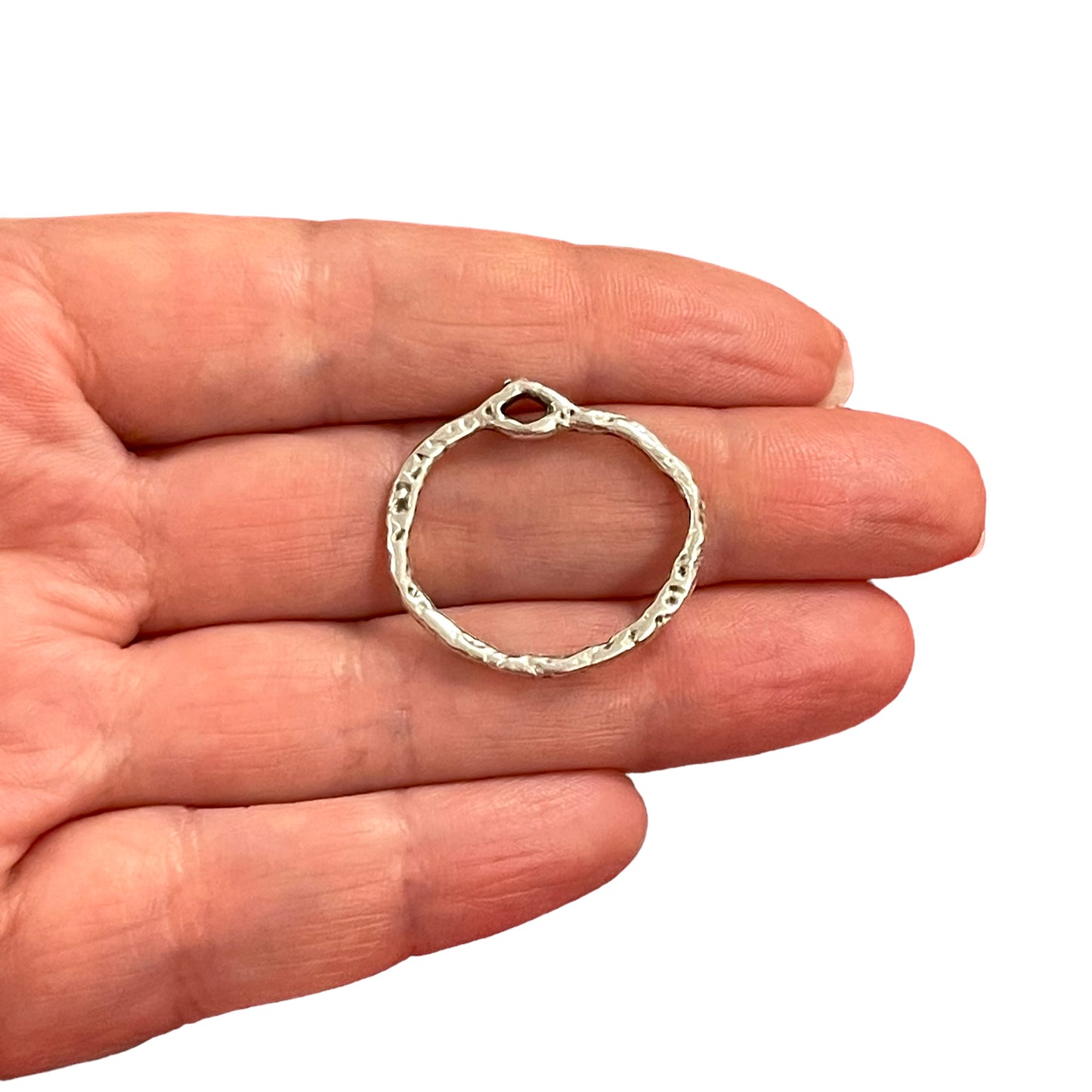 Antique Silver Plated Pendant -40