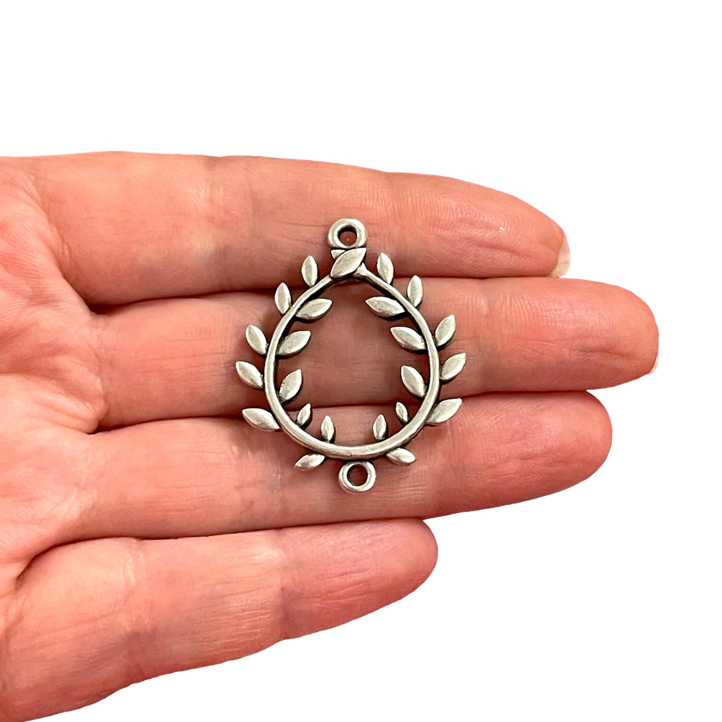 Antique Silver Plated Pendant -41