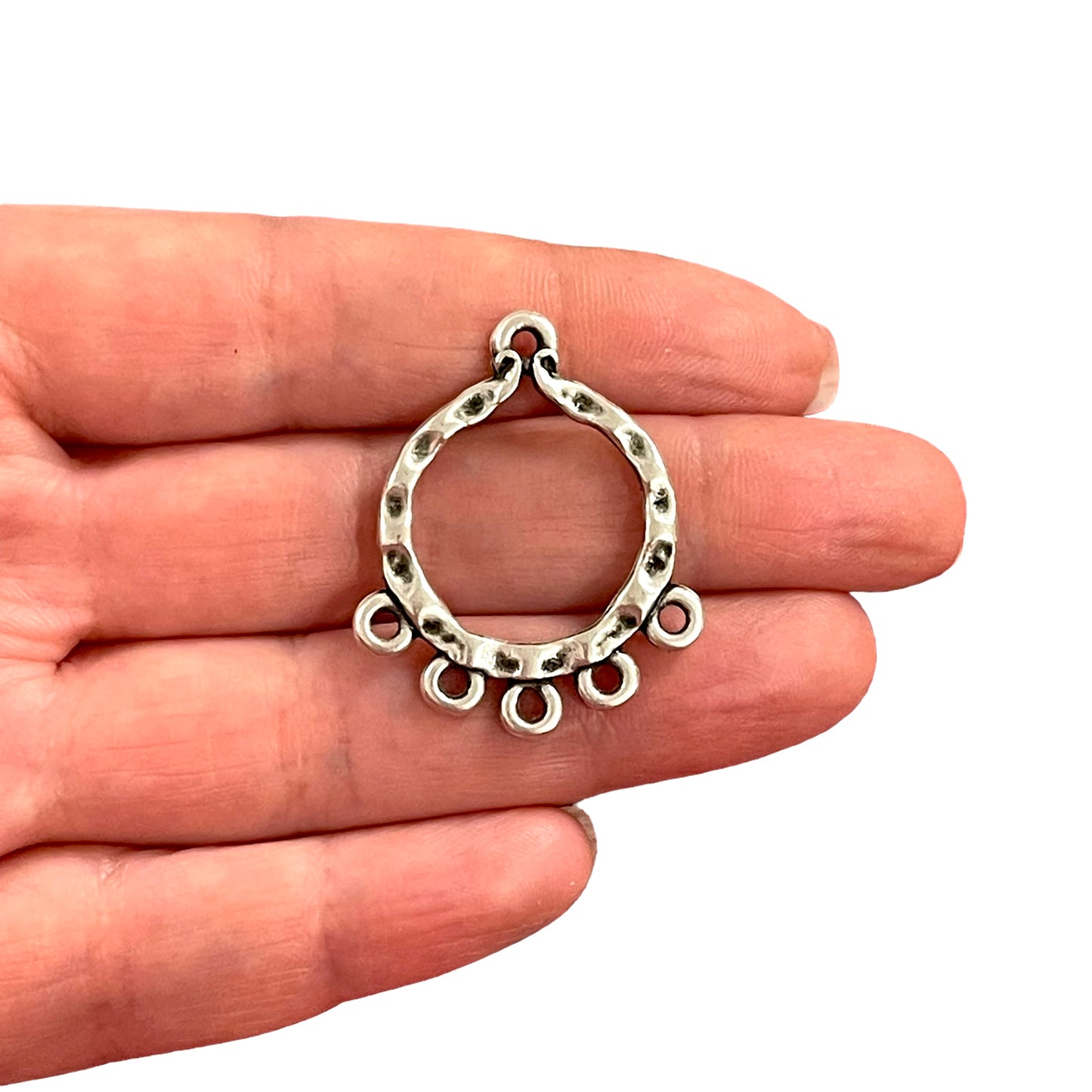 Antik Gümüş Kaplama Kolye Ucu -050