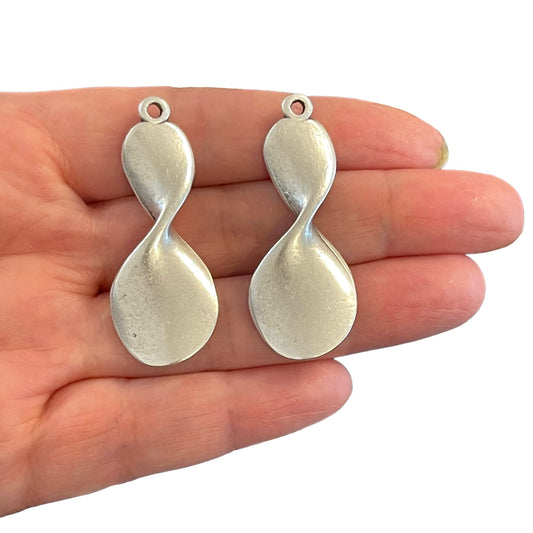 Antique Silver Plated Pendant -44