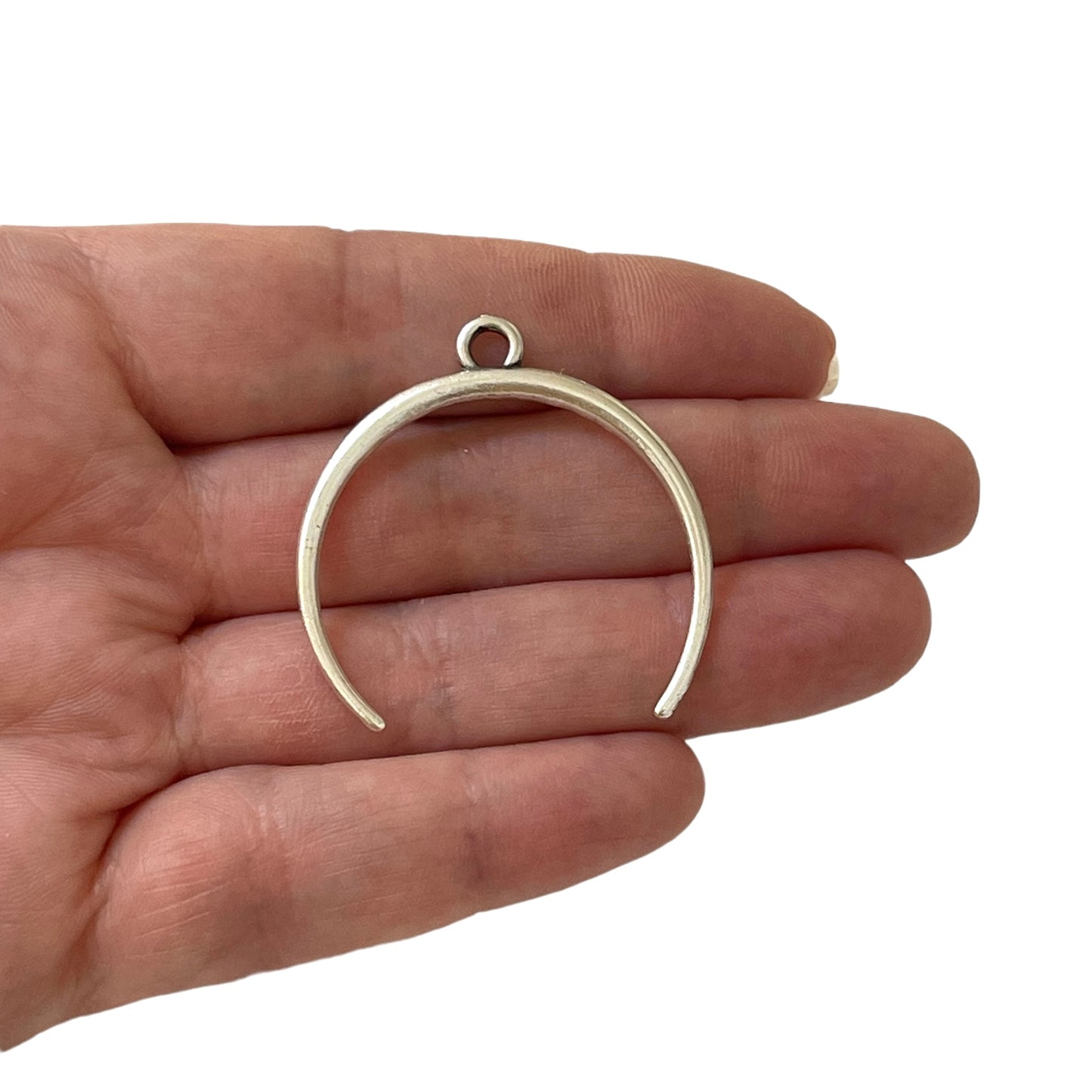 Antique Silver Plated Pendant -7