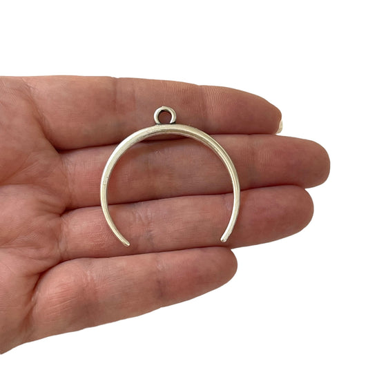 Antique Silver Plated Pendant -7