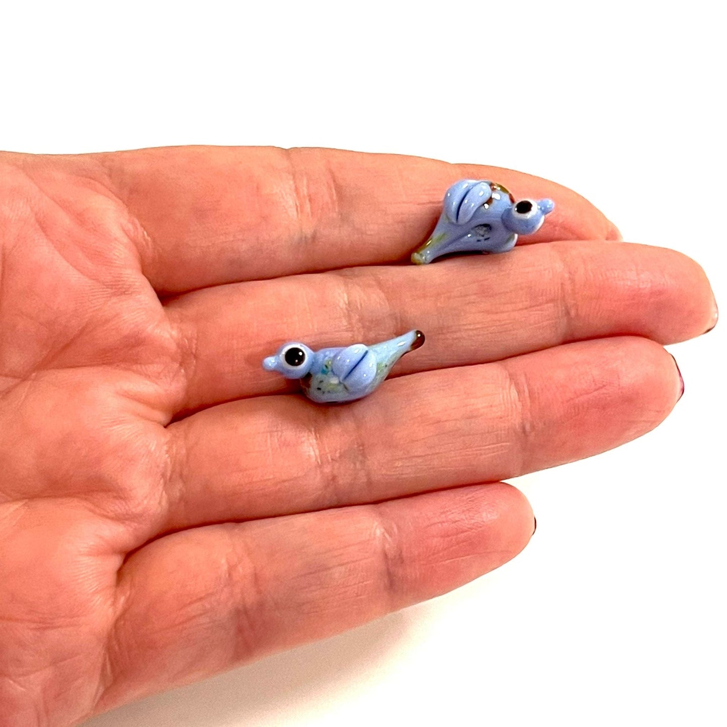 Murano Cam Kuş - Leylak