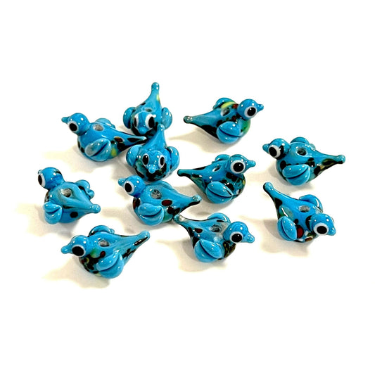 Murano Cam Kuş - Mavi