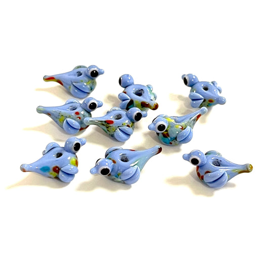 Murano Cam Kuş - Leylak