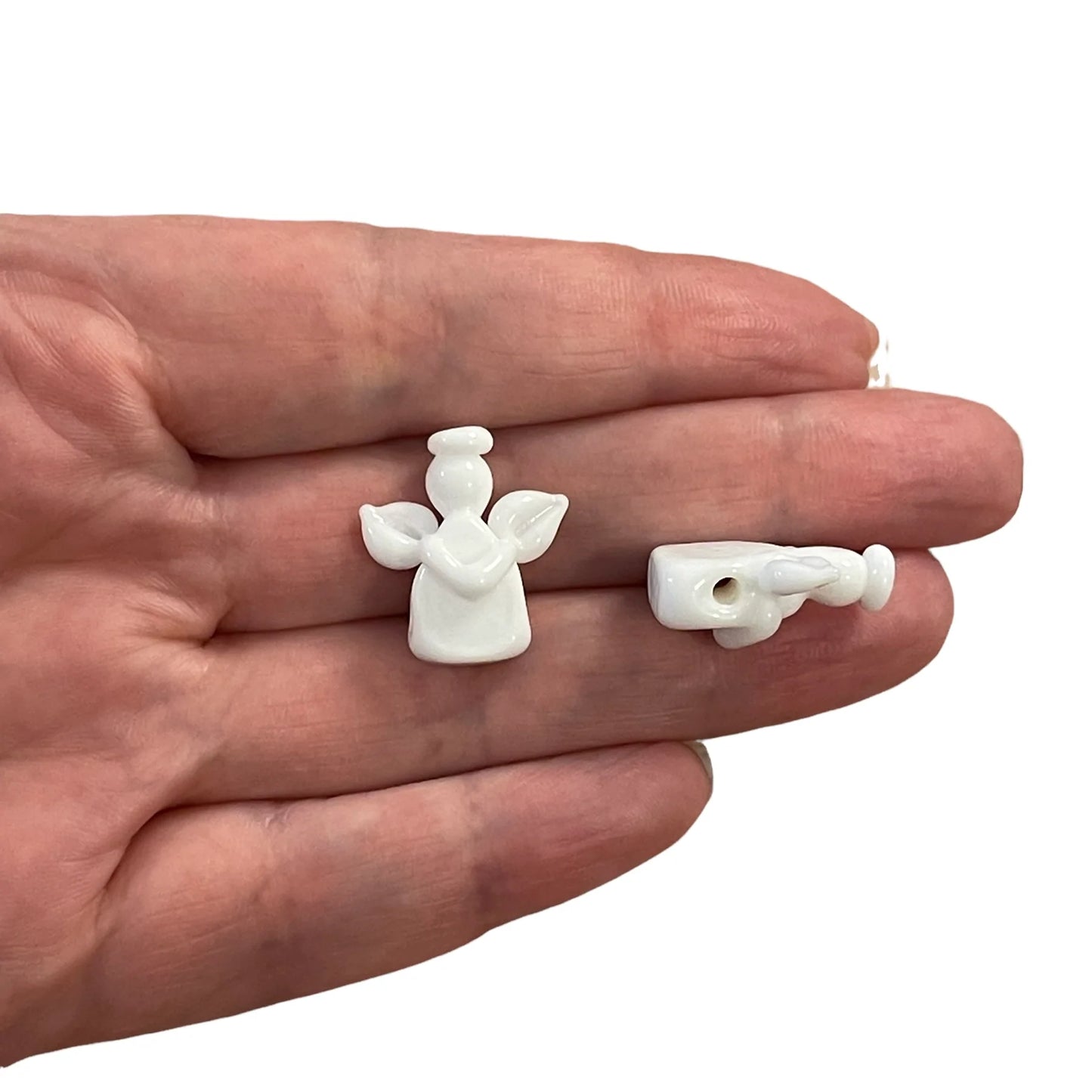 Murano Cam Melek-Beyaz