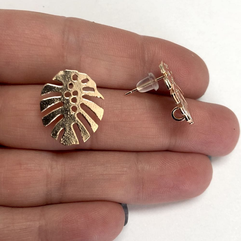 Rose Gold Plated Earring Bracket - 6