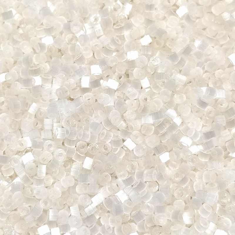 Miyuki Beads, Miyuki Delica 11/0 DB0058 Marine Blue Lined Crystal AB