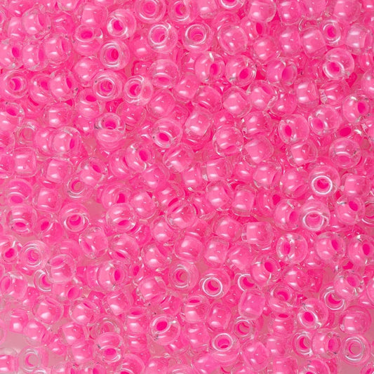 Miyuki Boncuk, MiyukiRoundBeads 6/0- 4299 Luminous Cotton Candy