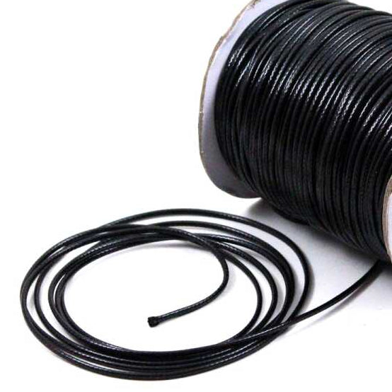 Yağlı Koton 1.5mm- Siyah