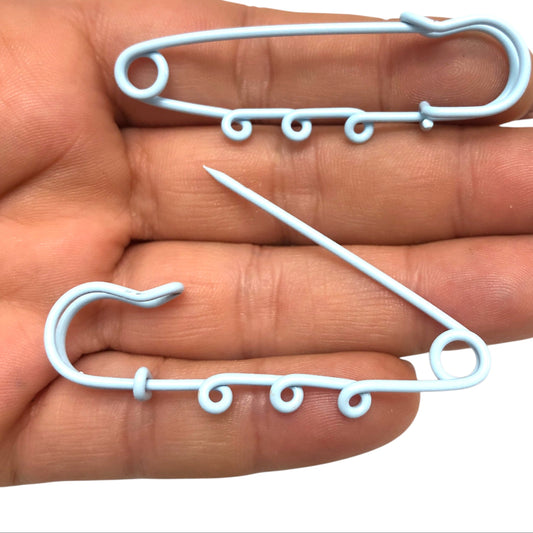 Rhodium Plated 3-Pack Scotch Needle