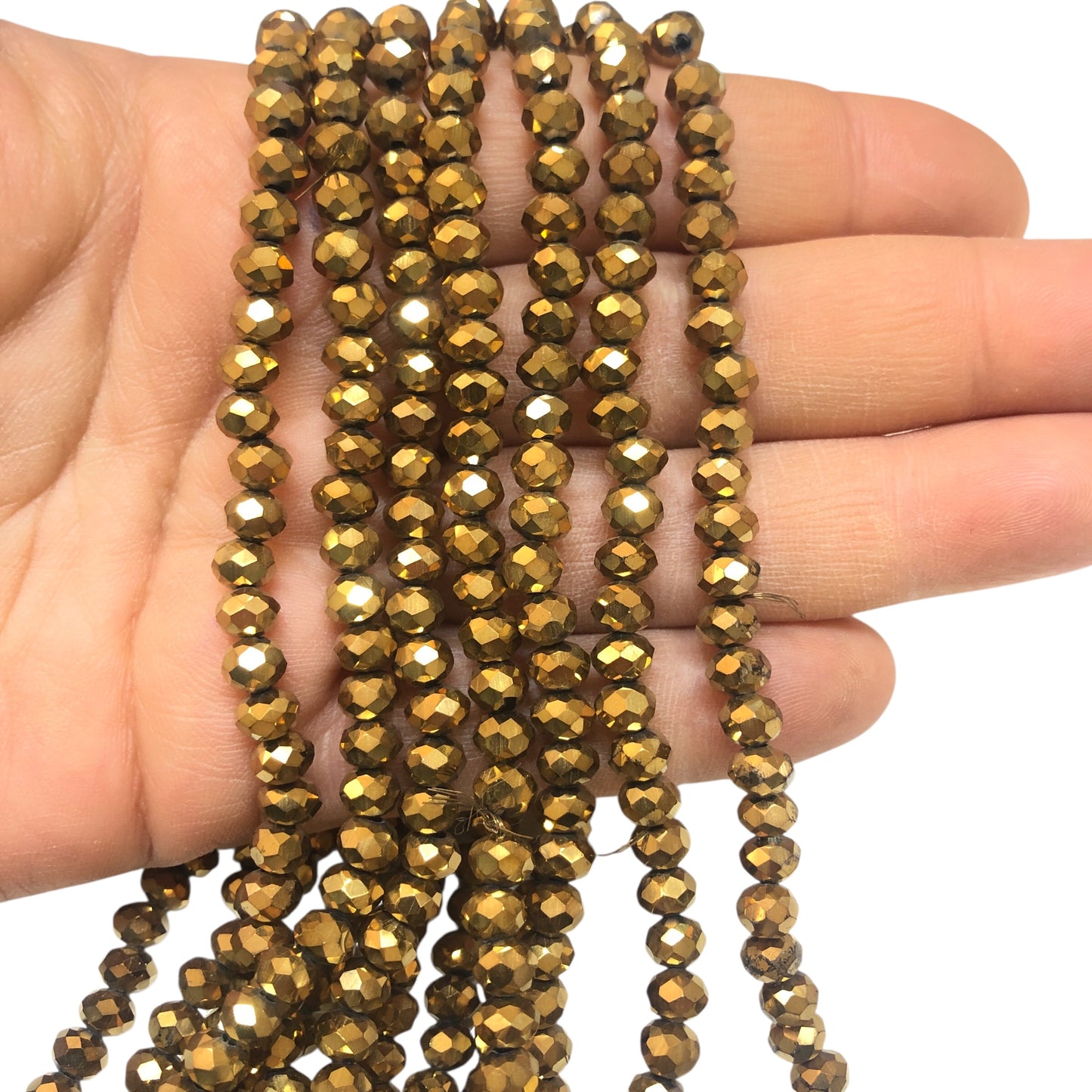 Chinese Crystal 6mm - 47 - Janjan Light Copper