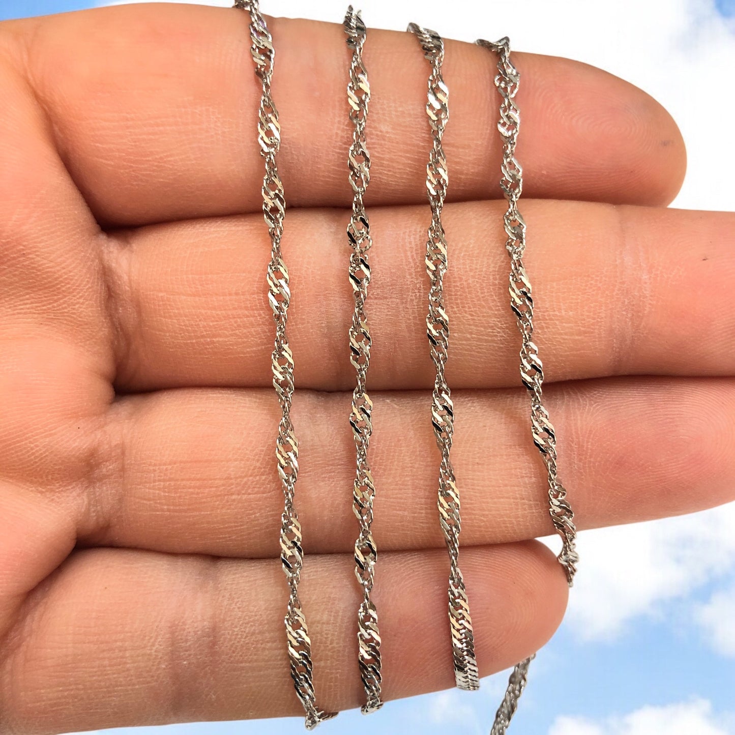 Çelik 2,5mm İspanyol Zincir