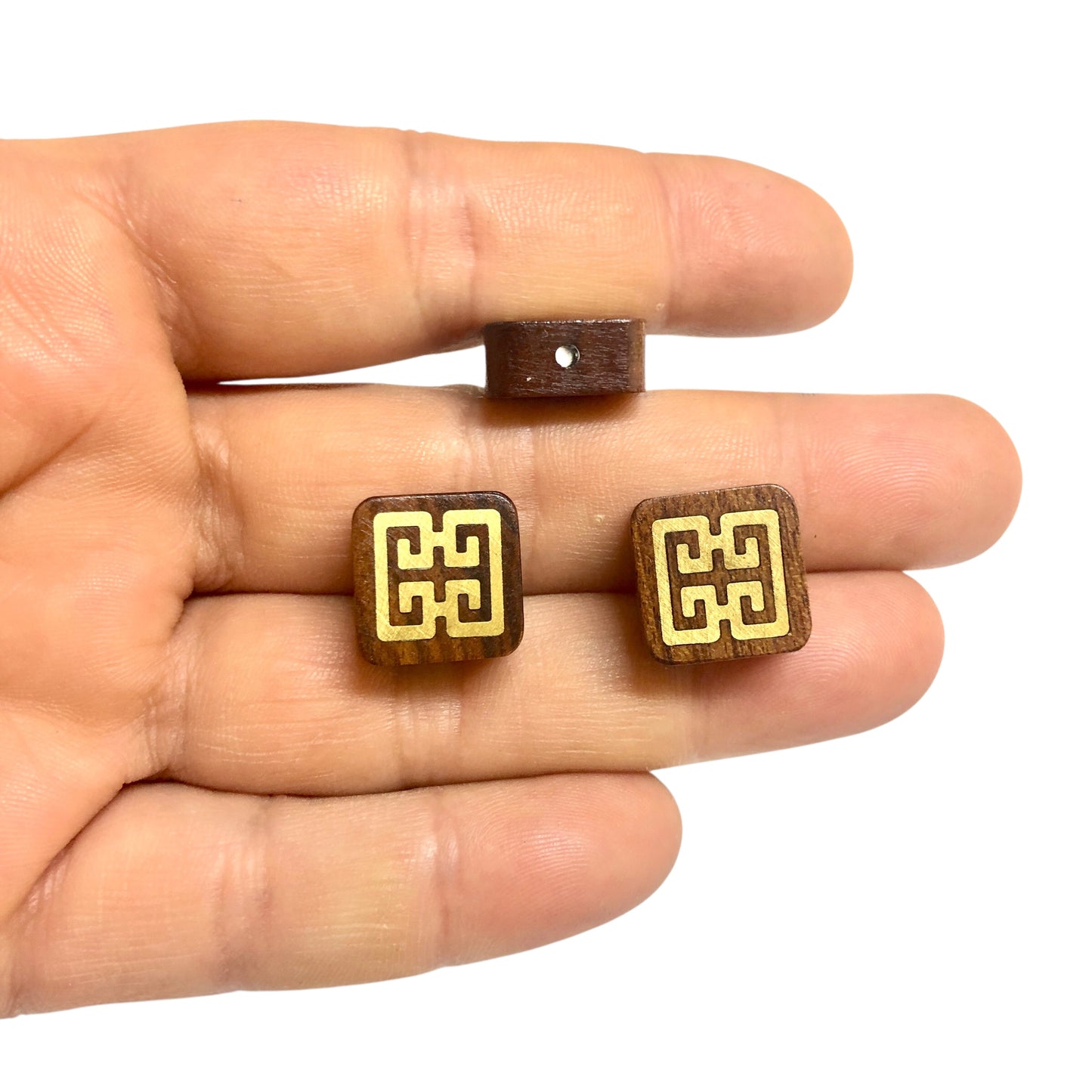 Esmer Venge Üzeri Pirinç Kakma Aparat  - 16