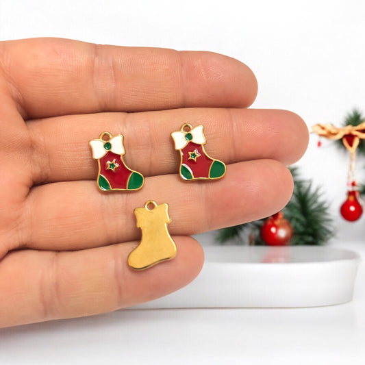 Sarı Çelik Yılbaşı  Aparatı - Çorap