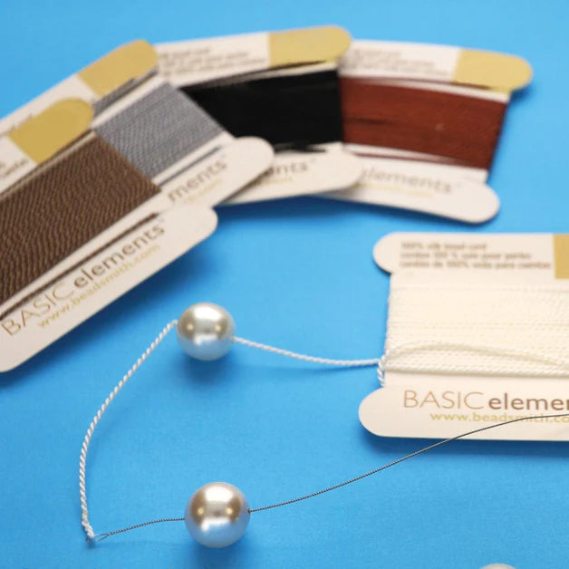 İpek İp -İğneli -Siyah 6No