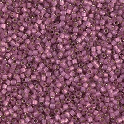 Miyuki Beads, Miyuki Delica 11/0 DB2389 Fancy Lined Magenta