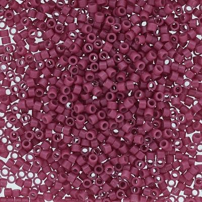 Miyuki Beads, Miyuki Delica 11/0 DB2389 Fancy Lined Magenta