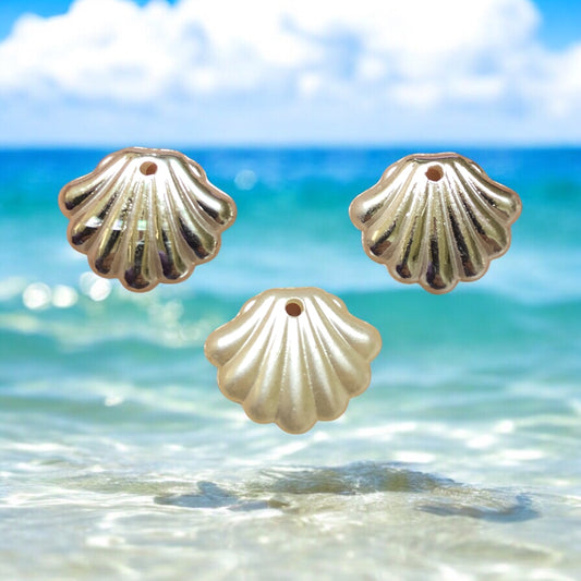 Akrilik Gümüş Yaldızlı  Sallantı   İstiridye