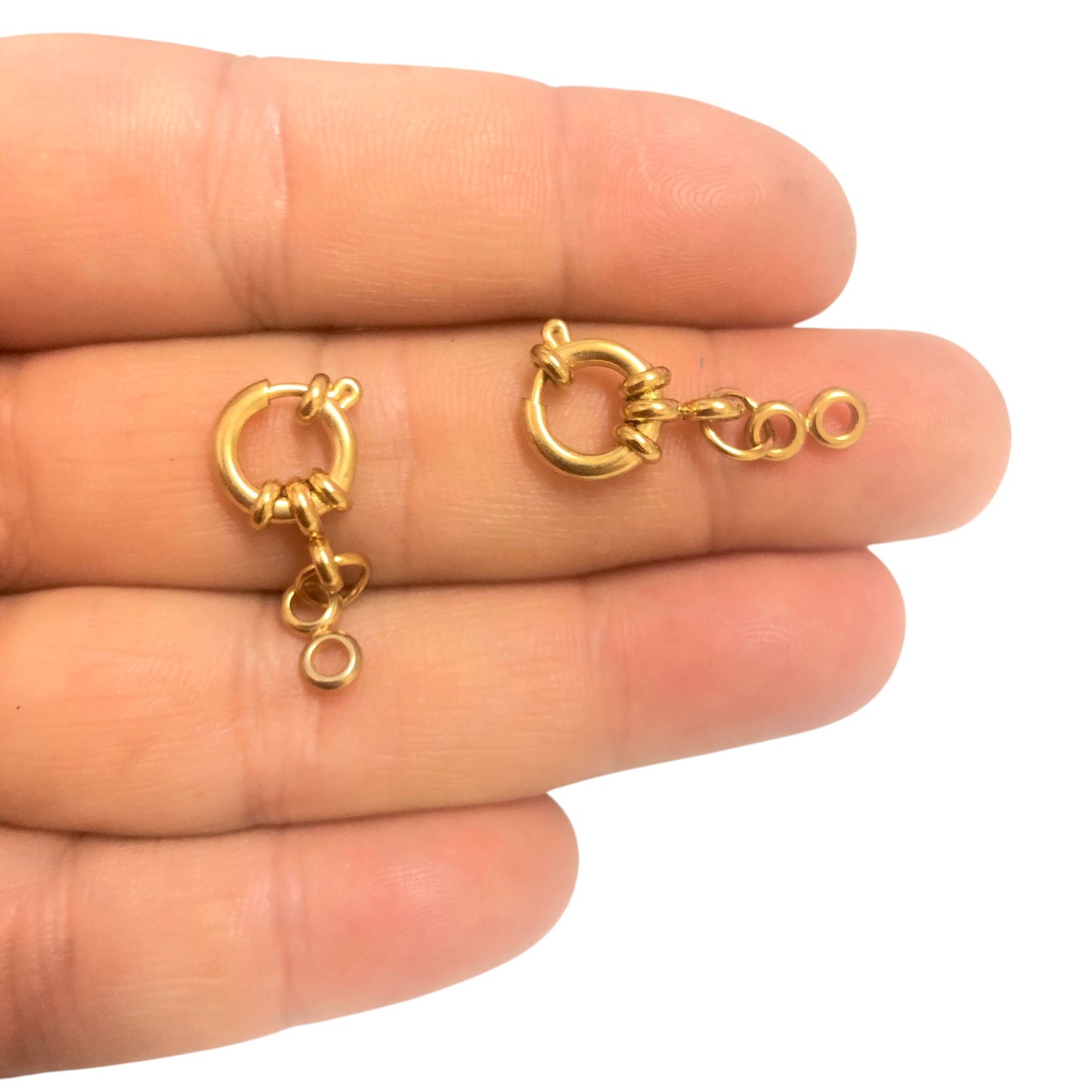 Sarı Çelik Fermuar Kilt 10mm