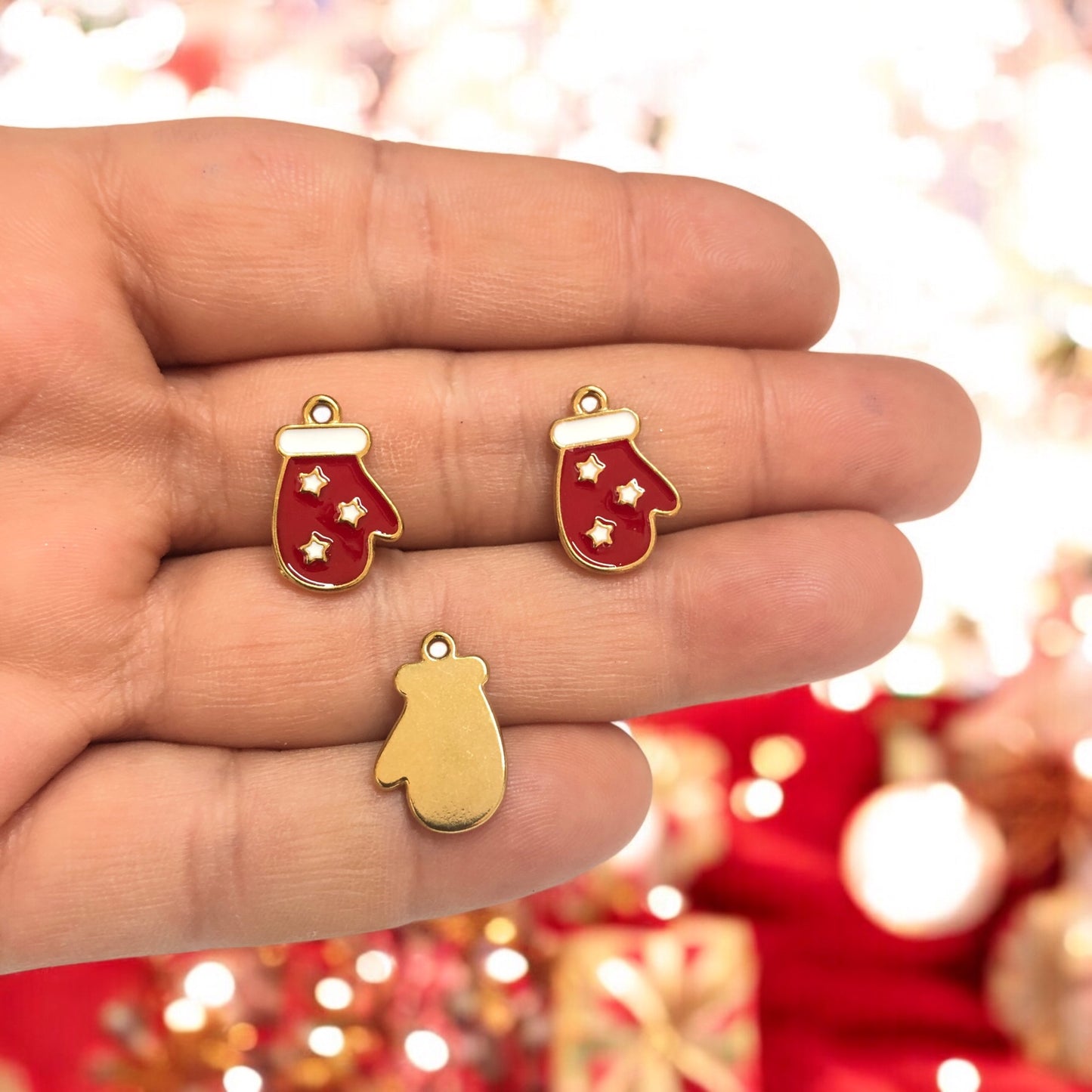 Sarı Çelik Yılbaşı  Aparatı -Eldiven