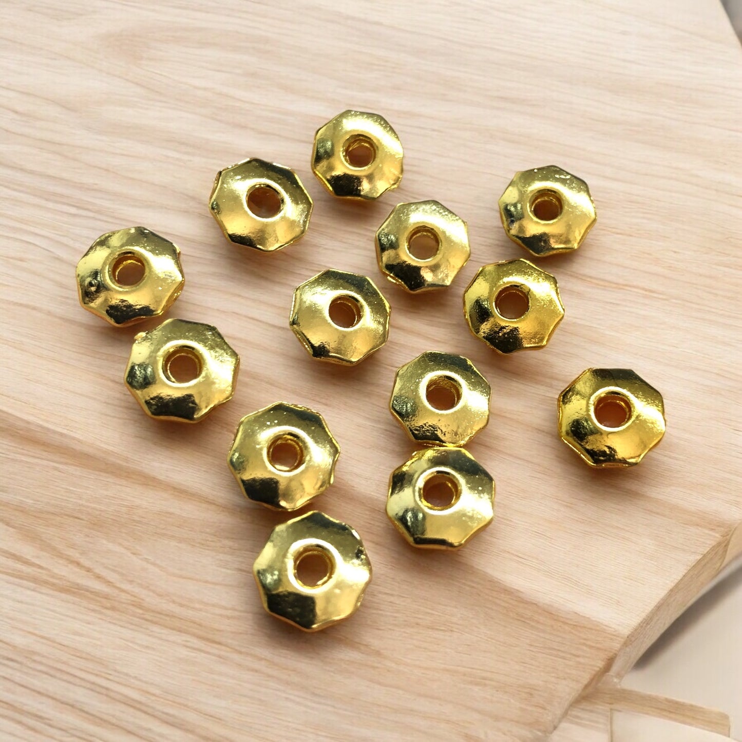 Altın Kaplama Somun  Halka  - 9mm