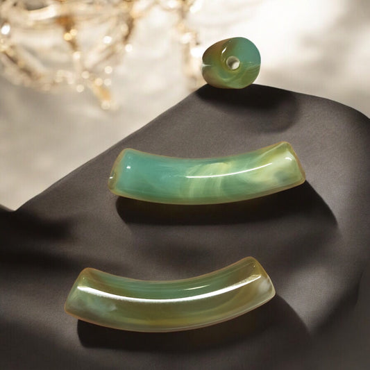 A Kalite Akrilik 7.9x32mm- Ebruli Mint