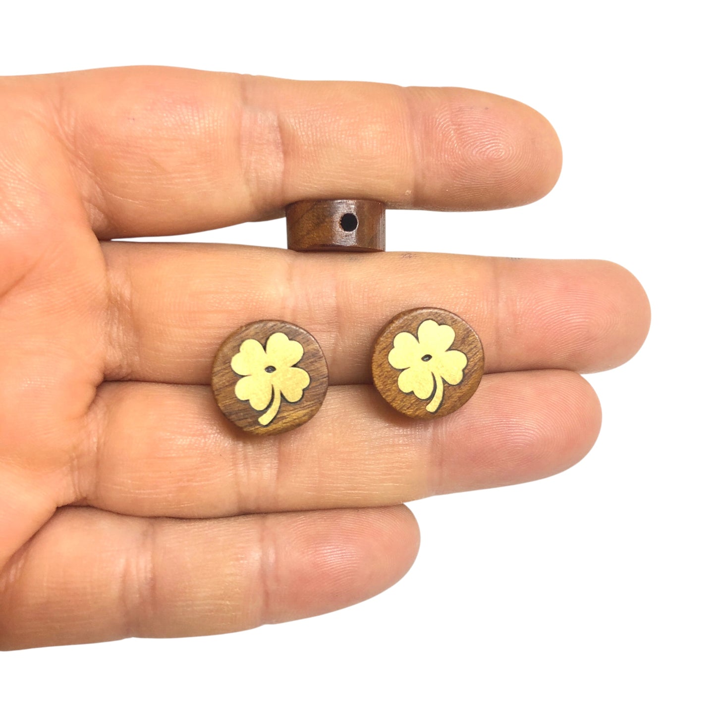 Esmer Venge Üzeri Pirinç Kakma Aparat  - 9