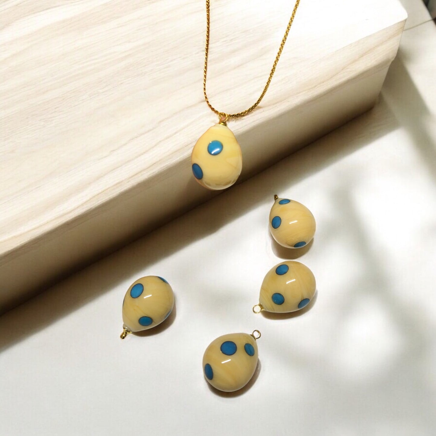 Murano Glass Rainbow Heart