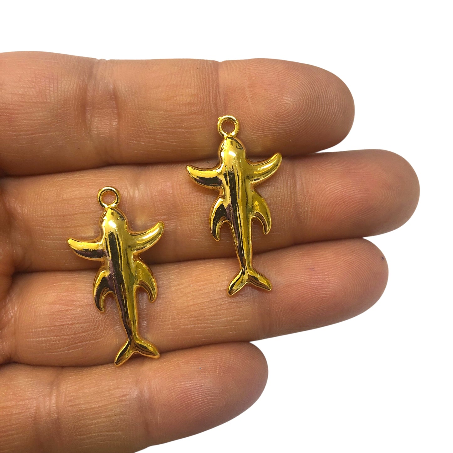 Altın Kaplama Sallantı Koi Balığı -30mm