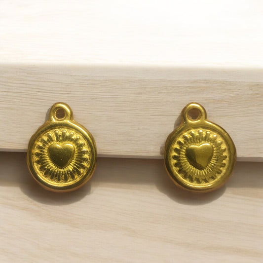 Sarı Çelik  Mini Kalp Uç