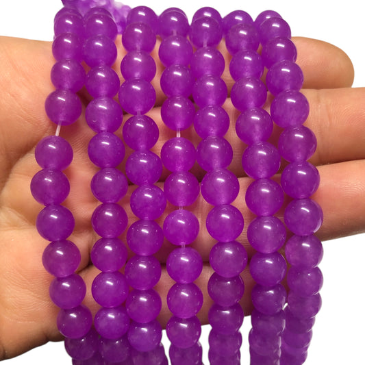 8MM CEYT (JADE/CEYD)  Doğal Taş - Mor
