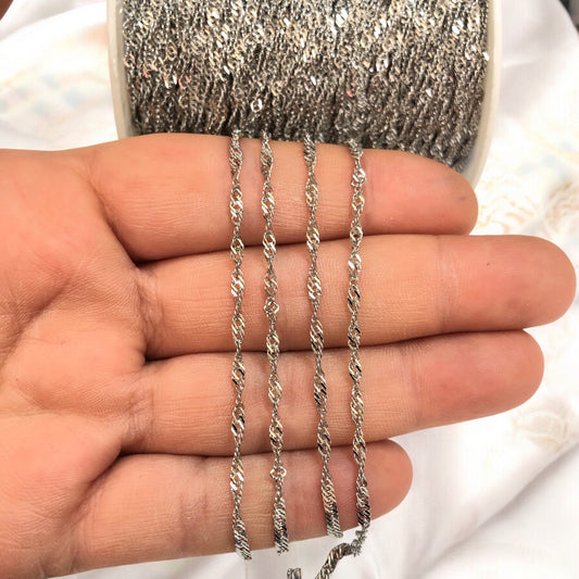 Çelik 2,5mm İspanyol Zincir