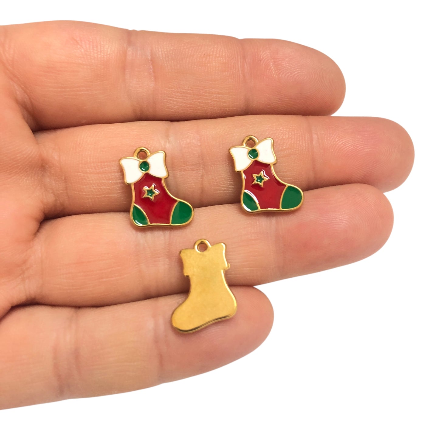 Sarı Çelik Yılbaşı  Aparatı - Çorap