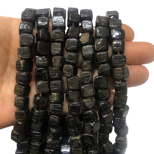 Küp Ocak Boncuğu -10mm-Siyah