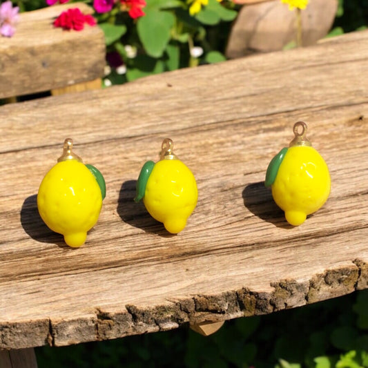 Zitrone aus Muranoglas - 1