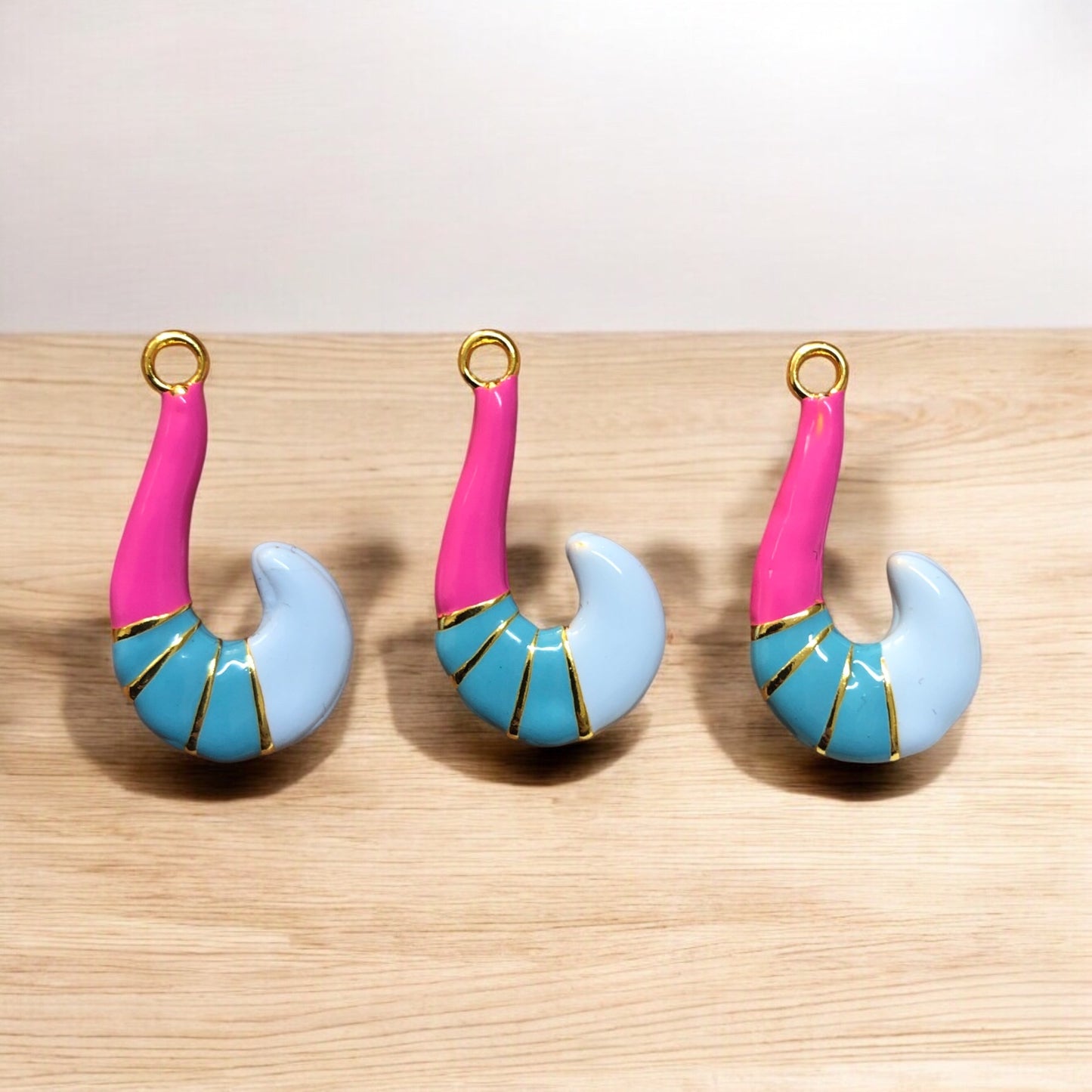 Altın Kaplama Mineli Tilki kuyruğu- Pembe