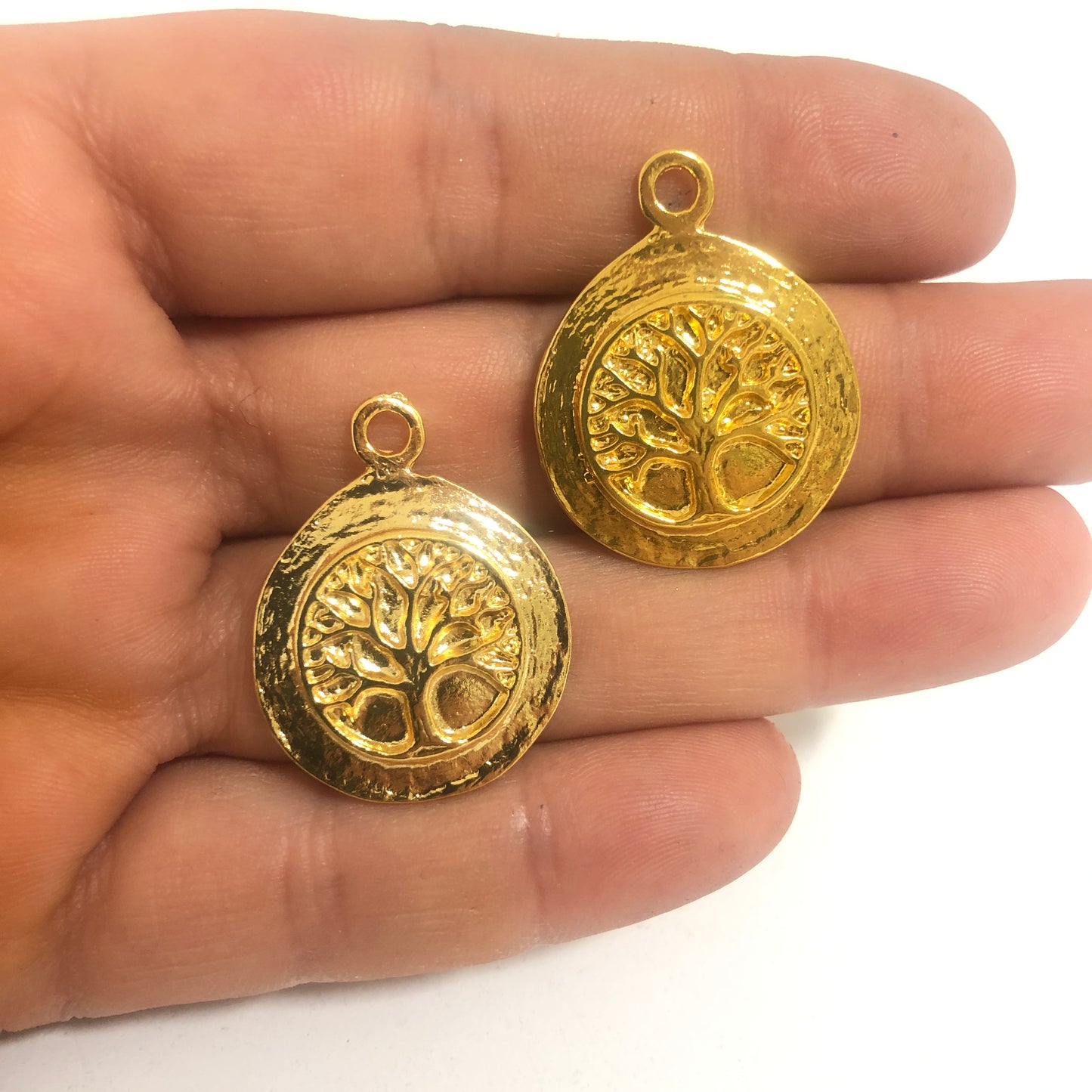 Gold Plated Tree of Life Pendant