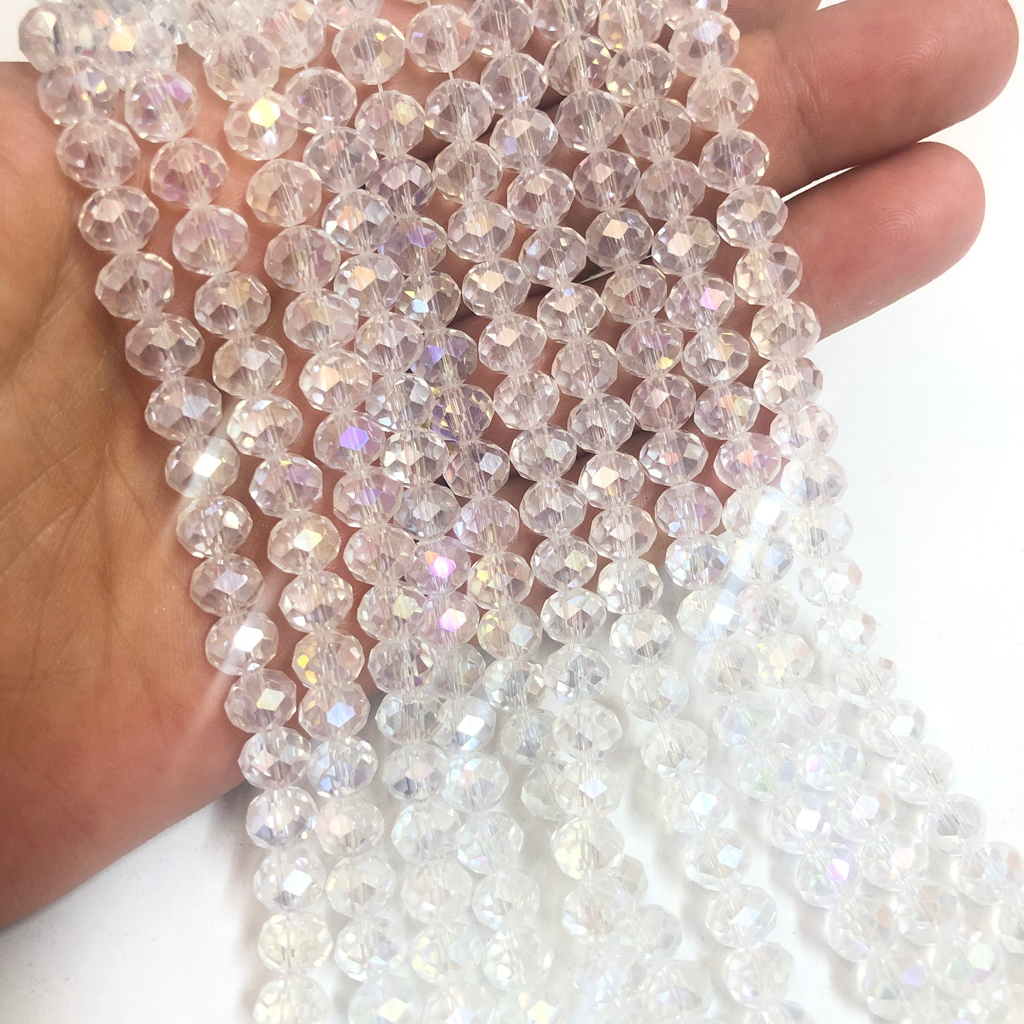 Crystal Beads, Chinese Crystal-8mm-3 (JanJan Black)